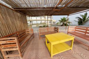 Balkón nebo terasa v ubytování استراحة نادي اورجان Orjan Guest House