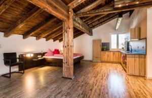 Kuchyň nebo kuchyňský kout v ubytování Suite Sinfonie Bergstille + 20 fotografií