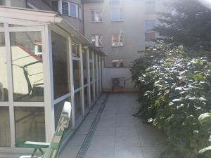 Budynek, w którym mieści się apartament