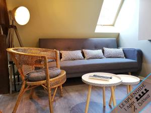 Splendide Appartement Barr - Route du Vins的休息区
