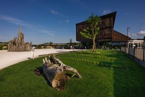 Сад в Lino delle Fate Eco Resort