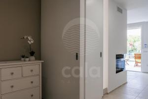 A television and/or entertainment centre at Villa Sabbia Bianca By Cala Salento
