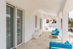 A seating area at Villa Sabbia Bianca By Cala Salento