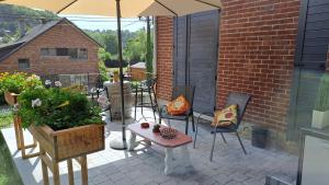 Patio nebo venkovní prostory v ubytování "En Aqualye" chambre privative chez l'habitant + 15 fotografií