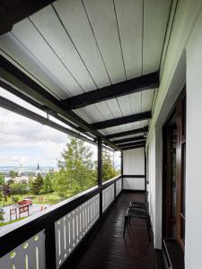 Balkón alebo terasa v ubytovaní APLEND Villa Dr Szontagh Est 1876