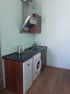 Köök või kööginurk majutusasutuses Art Guest House in KASKAD