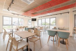 Reštaurácia alebo iné gastronomické zariadenie v ubytovaní Ibis Budget Mont De Marsan