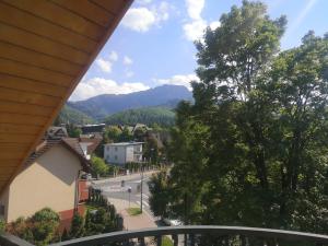 Výhľad na hory alebo výhľad na hory priamo z apartmánu