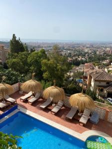 Bazén v ubytovaní Bed & Breakfast Villa Botánica alebo v jeho blízkosti