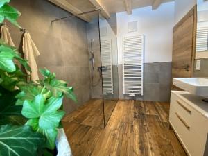 Kúpeľňa v ubytovaní Ferienwohnung Schwendle Egg