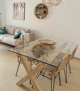 Część wypoczynkowa w obiekcie Precioso apartamento primera línea de playa