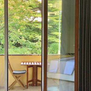 Vonkajšia záhrada v ubytovaní B&B Crocevia