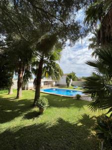 The swimming pool at or close to Chalet en La Barrosa, Piscina+BBQ+Grifo de Cerveza