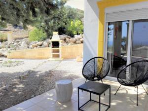 Patio alebo iná vonkajšia časť ubytovania Villa Irene, Lindos 10 mins