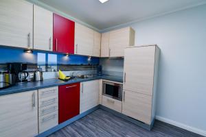 Nhà bếp/bếp nhỏ tại Beach Lodge BL08