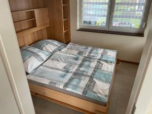 Katil atau katil-katil dalam bilik di Ferienwohnung Arthur