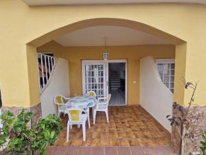Patio nebo venkovní prostory v ubytování Aire de Fuerte