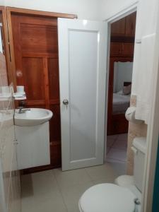 Vannituba majutusasutuses Centro Vacacional "El Pro"