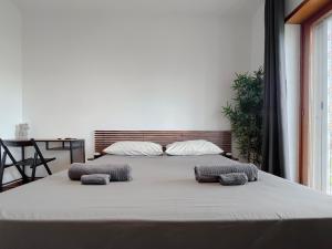 A bed or beds in a room at Appartamento di design