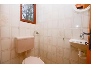 Koupelna v ubytování Apartment Krk 11646a