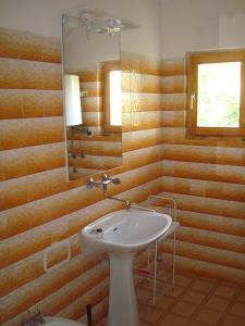 Koupelna v ubytování Apartment Krk 11646a