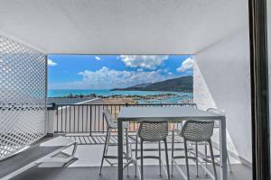 A balcony or terrace at Ocean View Studio 49A