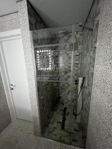 Kúpeľňa v ubytovaní Kharkovlux