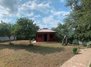Taman di luar Matua guest house