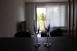 Posezení v ubytování Luxus Apartment in Burghausen