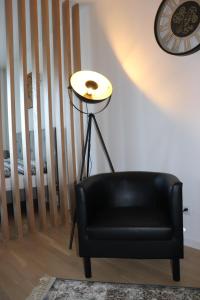 Posezení v ubytování Luxus Apartment in Burghausen