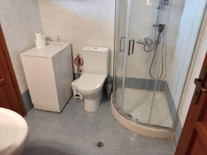A bathroom at Stone House