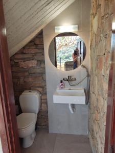 A bathroom at Stone House