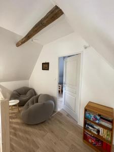 Posedenie v ubytovaní La loge d’Evelyne