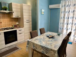 Kuchyň nebo kuchyňský kout v ubytování Casa del Pescatore