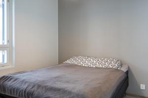 Postel nebo postele na pokoji v ubytování Modern city apartment
