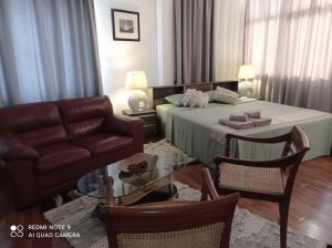 Istumisnurk majutusasutuses Hello Guest House