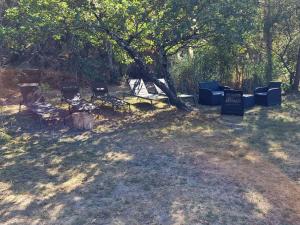 Ogród w obiekcie Grand Mobile home dans camping