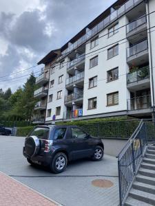 Budynek, w którym mieści się apartament