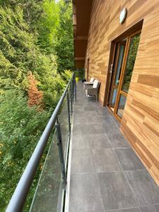 Balkon lub taras w obiekcie Apartament Chleb i Wino