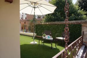 Zahrada ubytování B&B Le Casette Chieti