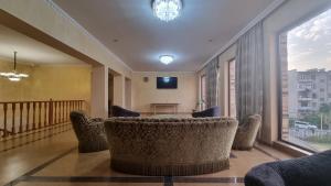 Istumisnurk majutusasutuses Hotel Giorgi