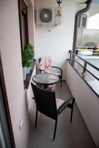 Predel za sedenje v nastanitvi Apartman Ivkovic