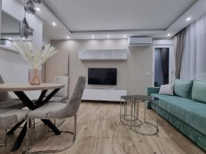 Istumisnurk majutusasutuses Apartman Ivkovic