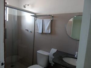 Koupelna v ubytování Hotel Solar Vitória