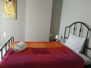 A bed or beds in a room at Dream House Ioannina