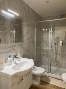 A bathroom at O Vascetiello