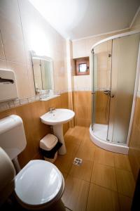 Koupelna v ubytování Hotel Havana