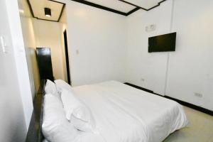 Una televisión o centro de entretenimiento en Swiftlets Inn