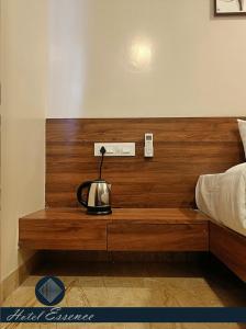 Postel nebo postele na pokoji v ubytování Hotel ESSENCE
