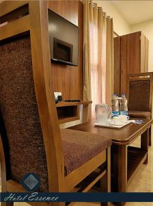 Kuchyň nebo kuchyňský kout v ubytování Hotel ESSENCE